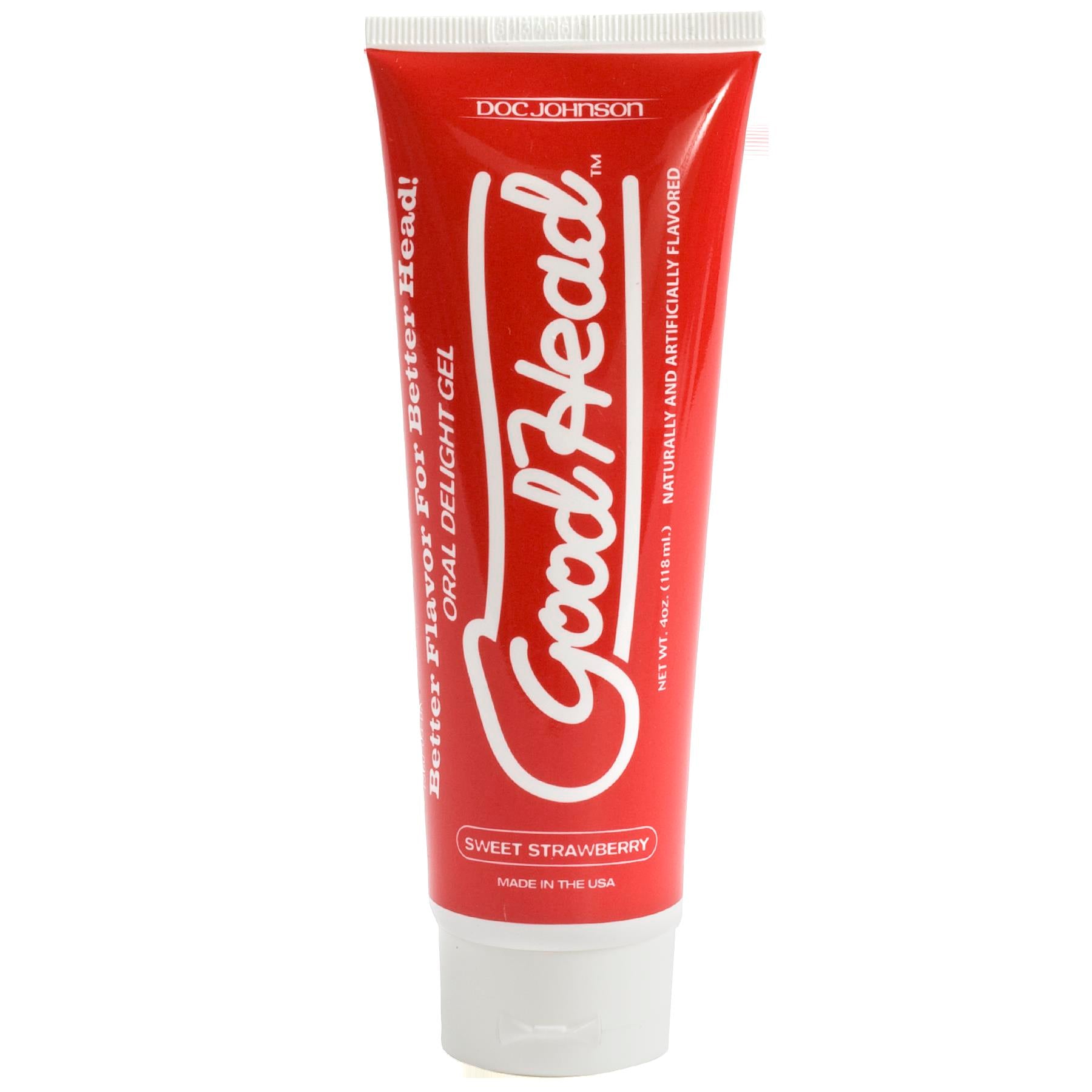 Good Head Oral Delight Gel, Sweet Strawberry, 4 oz