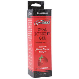 Good Head Oral Delight Gel, Sweet Strawberry, 4 oz
