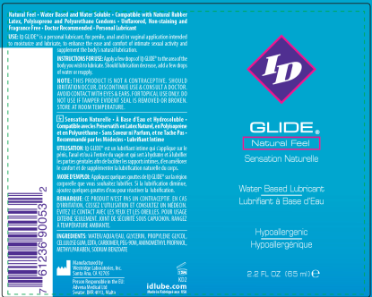 ID Glide Water-Based Lubricant, 2.2 fl oz