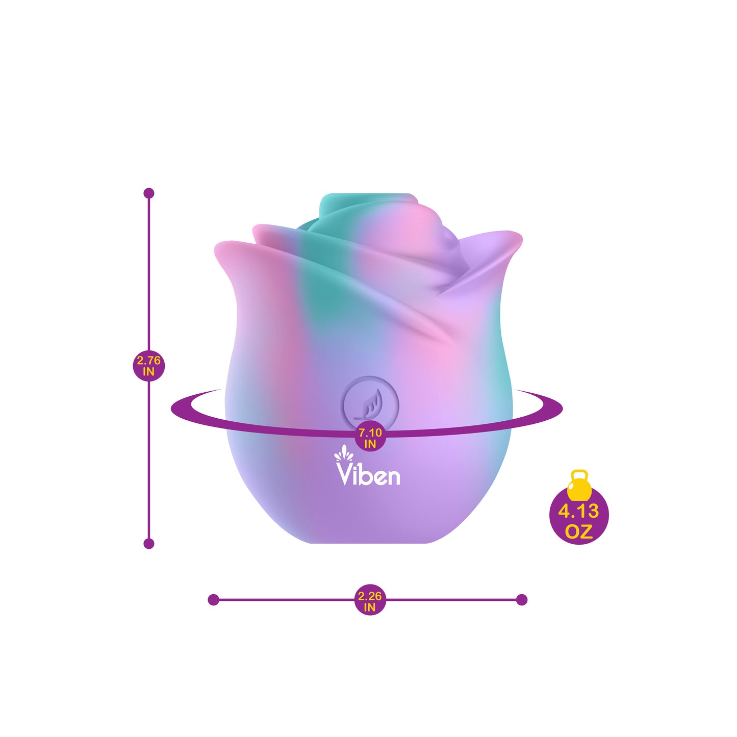 Zen Rose Suction Stimulator